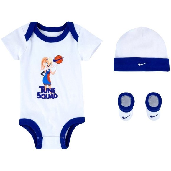 Nike Other - Nike Baby Space Jam Onesie Bootie Hat 3 Piece Set